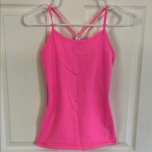 Ivivva Pink Fitted Camisole Top